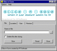 Slice-n-Save screenshot